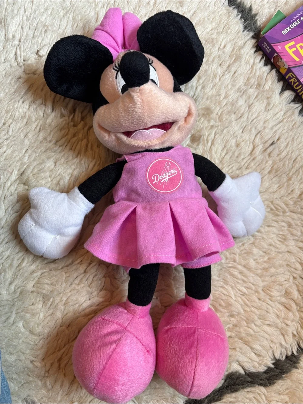 Disney Minnie Mouse Plush Toy - Pink Bow & Dress